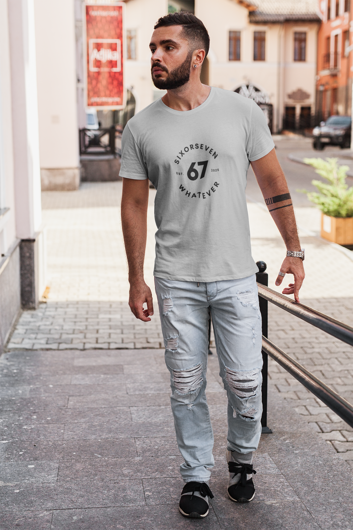 67 Classic Circle Graphic T-Shirt | Unisex Soft Tee