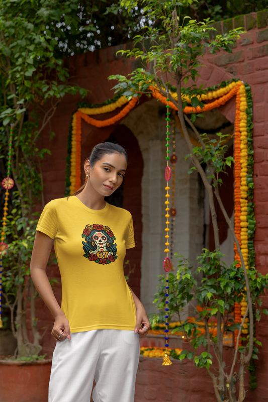 Day of the Dead Girl 67 Graphic Tee, Unisex Softstyle Tee