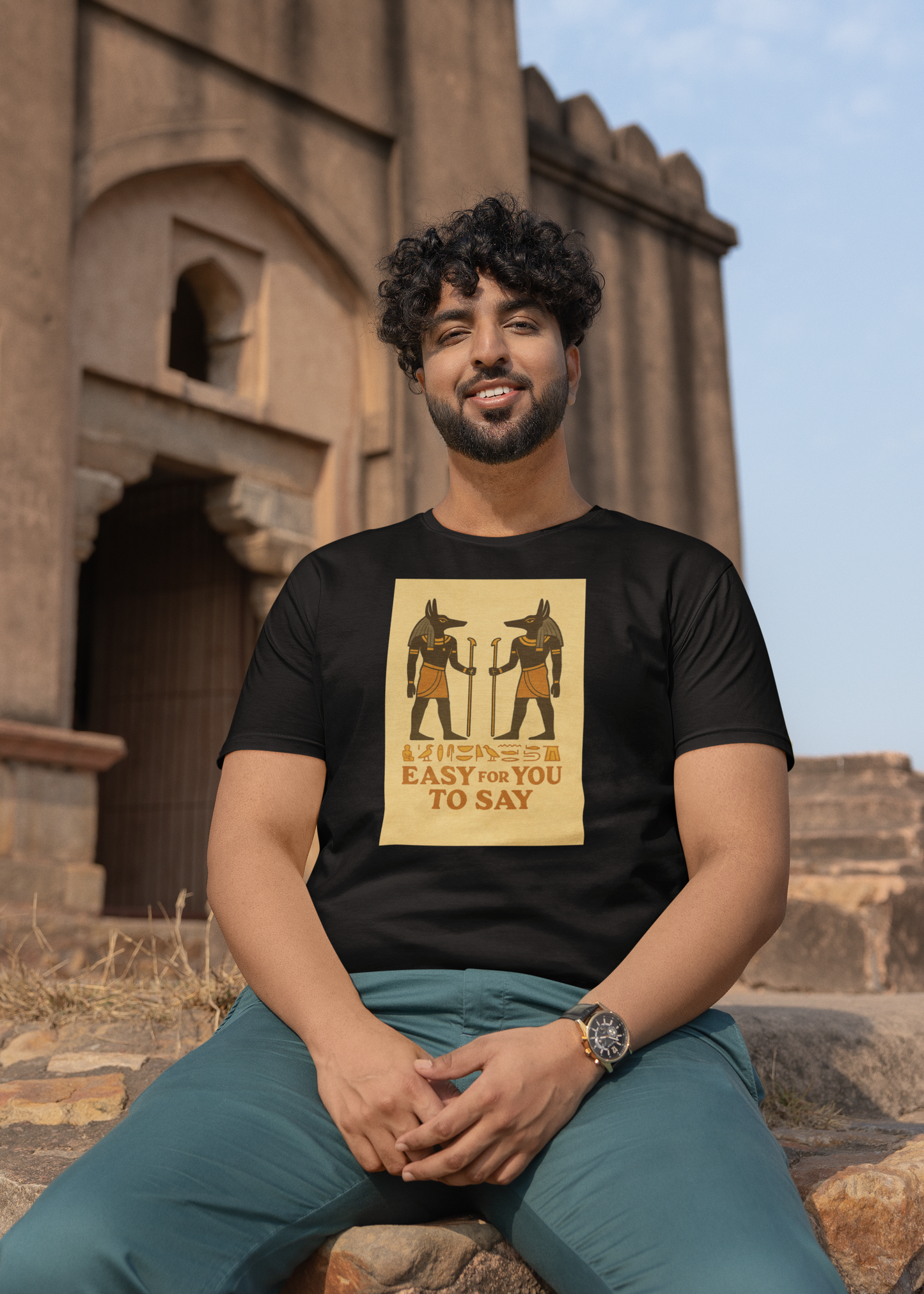 Anubis Graphic Tee, Unisex Softstyle Tee