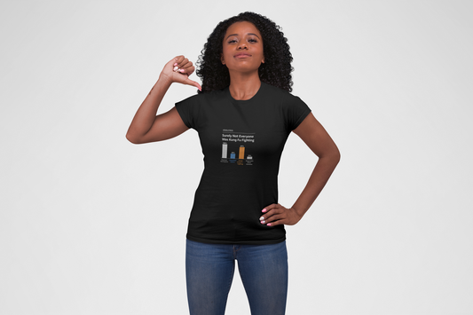 Surely Not Everyone Was Kung Fu Fighting – Funny Analysis Graphic T-Shirt
