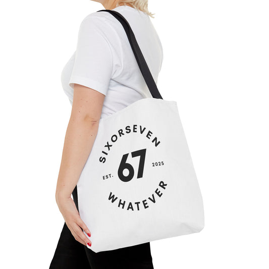 Classic 67 Retro Tote Bag | sixorseven Whatever Carryall
