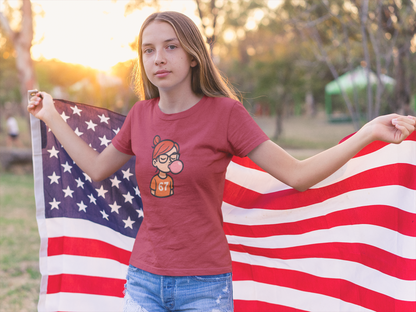 Bubble Gum Girl 67 Graphic Tee, Unisex Softstyle Tee