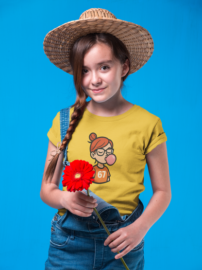 Bubble Gum Girl 67 Graphic Tee, Unisex Softstyle Tee