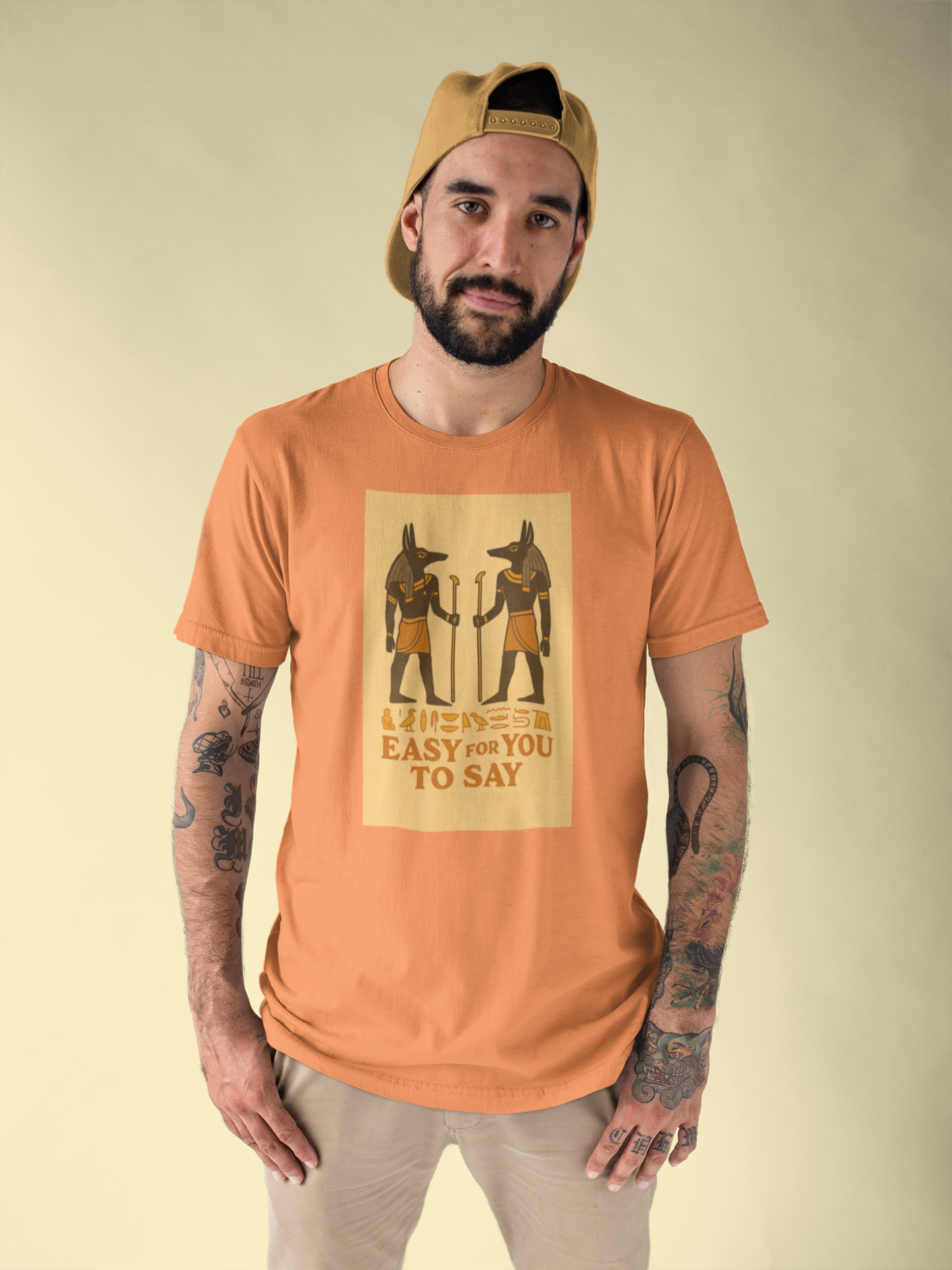 Anubis Graphic Tee, Unisex Softstyle Tee