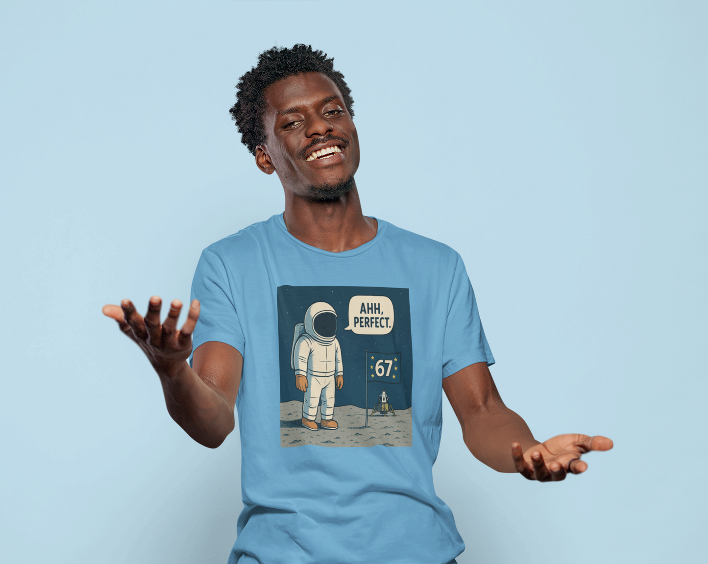 Astronaut Graphic Tee,  Unisex Softstyle Tee