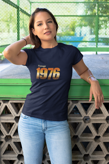 Vintage 1976 Retro Year T-Shirt