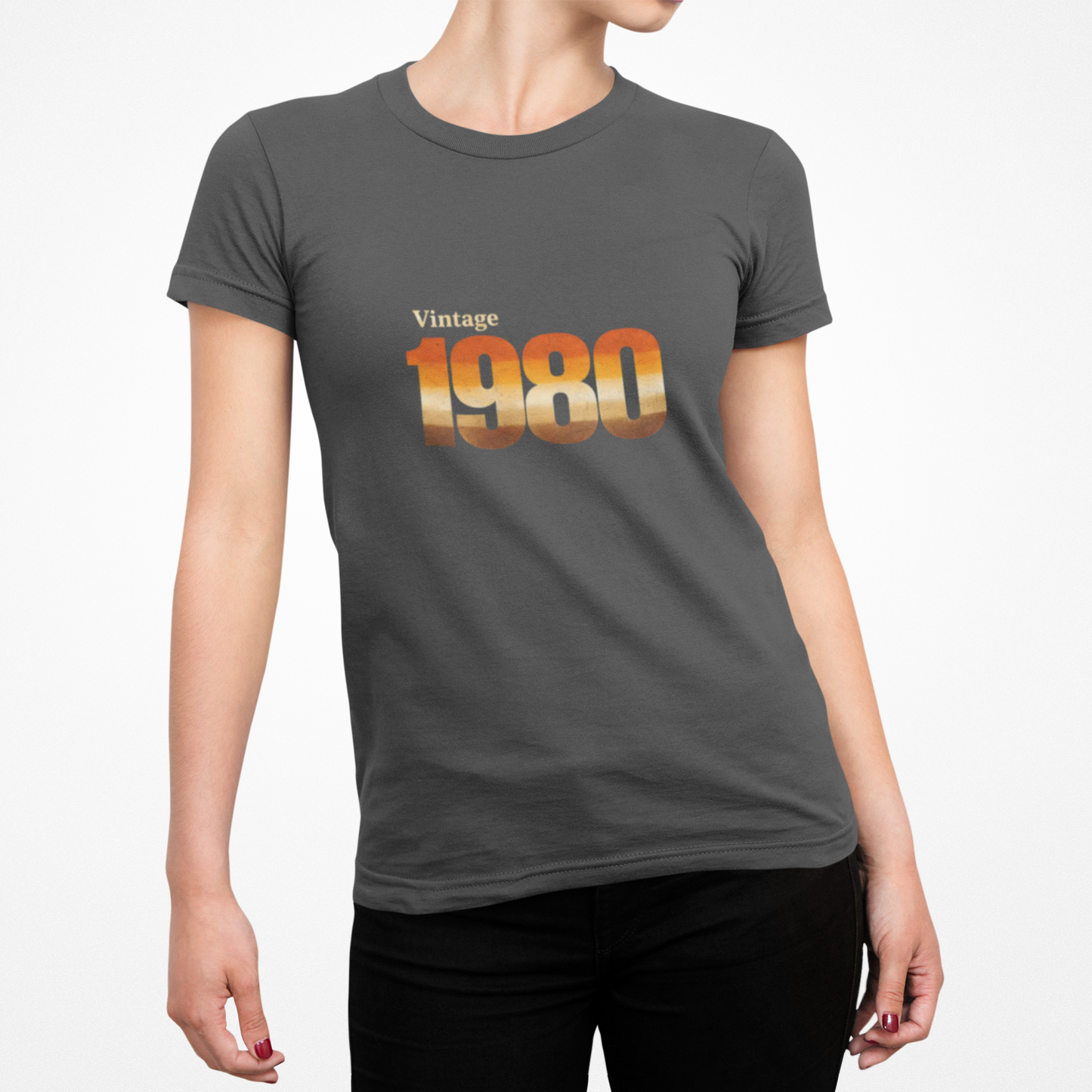 Vintage 1980 Retro Year T-Shirt