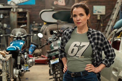 67 Vibe Shirt | sixorseven Graphic Tee | Retro Streetwear Number Shirt | Vibe Collection Tee