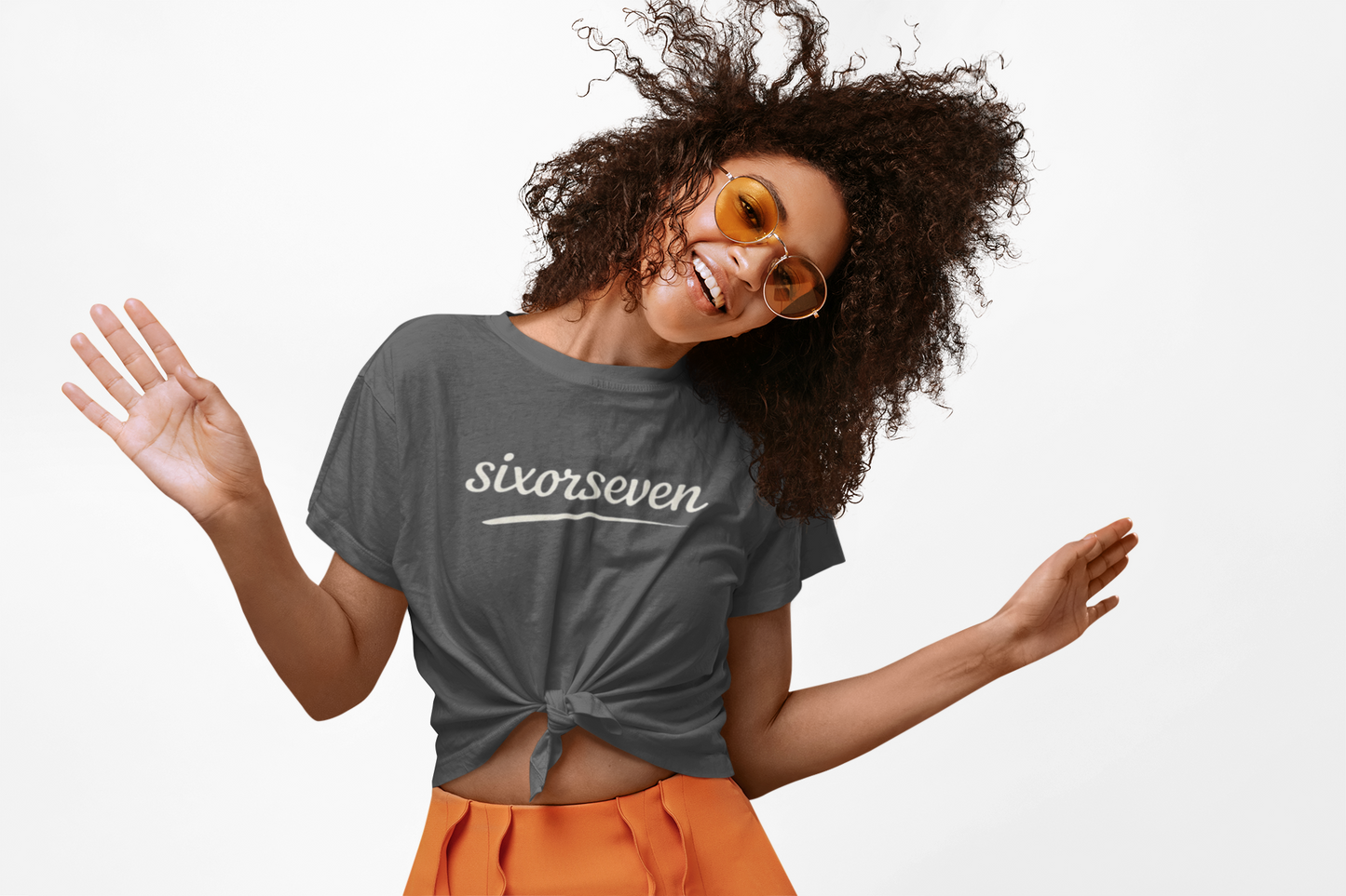 sixorseven swoosh custom Tee | Soft Style Shirt