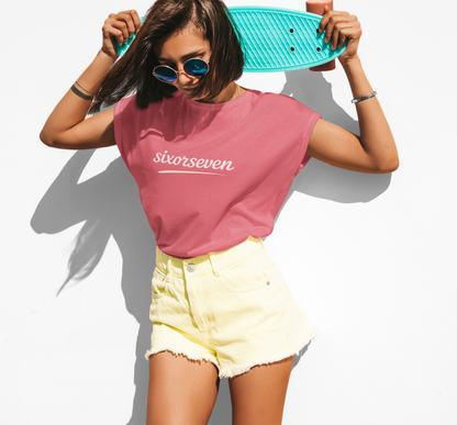 sixorseven swoosh custom Tee | Soft Style Shirt