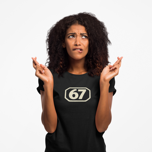 67 Badge Tee | Vintage Everyday Graphic T-Shirt