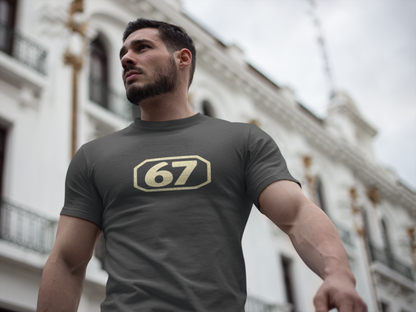 67 Badge Tee | Vintage Everyday Graphic T-Shirt