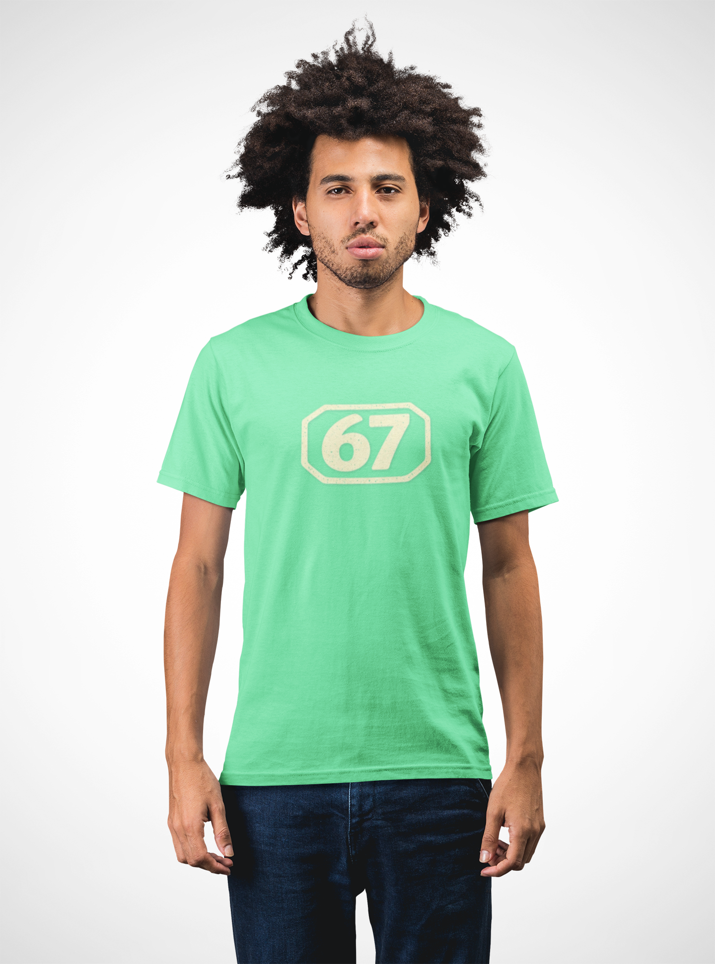 67 Badge Tee | Vintage Everyday Graphic T-Shirt