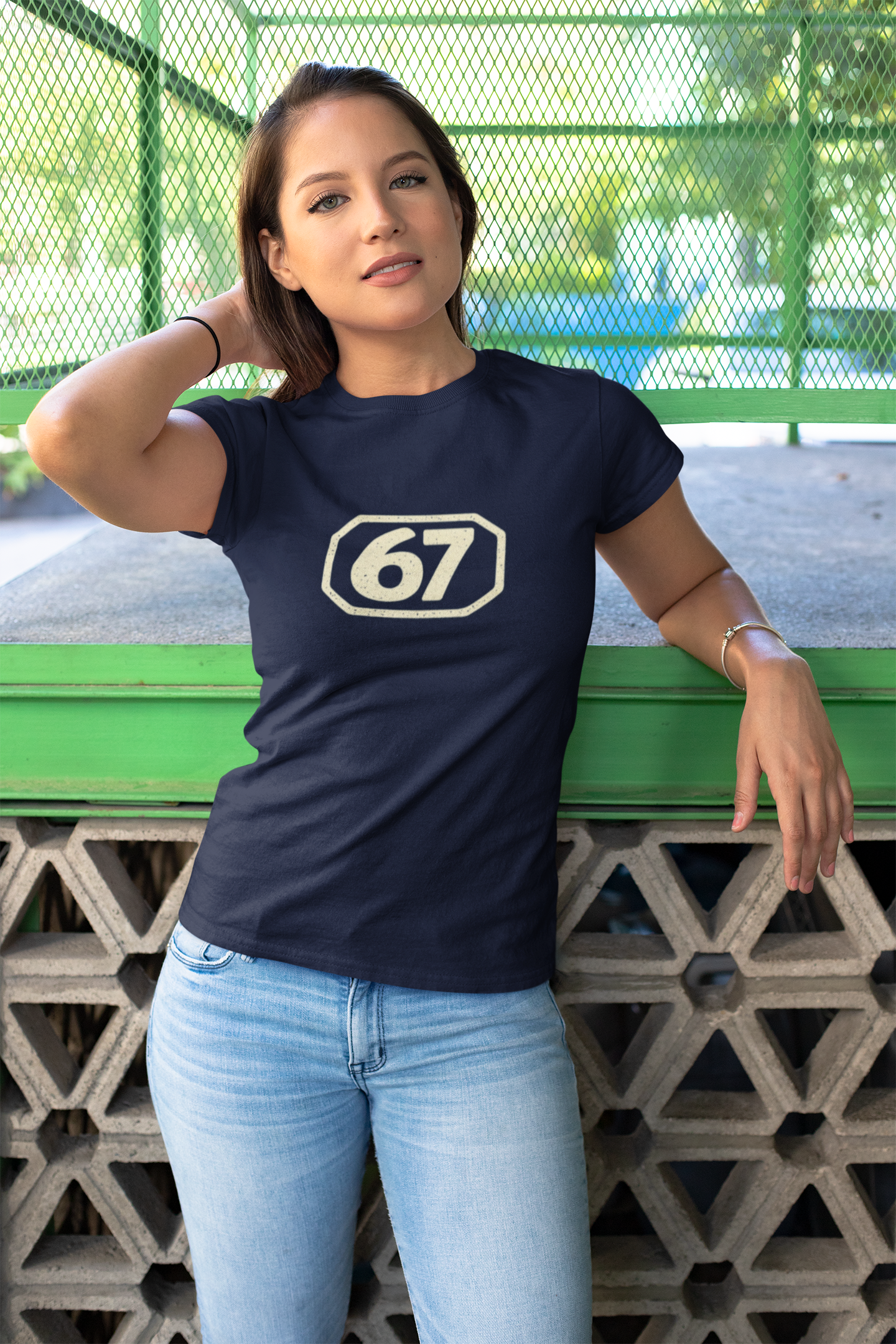 67 Badge Tee | Vintage Everyday Graphic T-Shirt