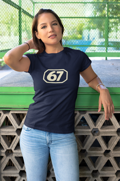 67 Badge Tee | Vintage Everyday Graphic T-Shirt
