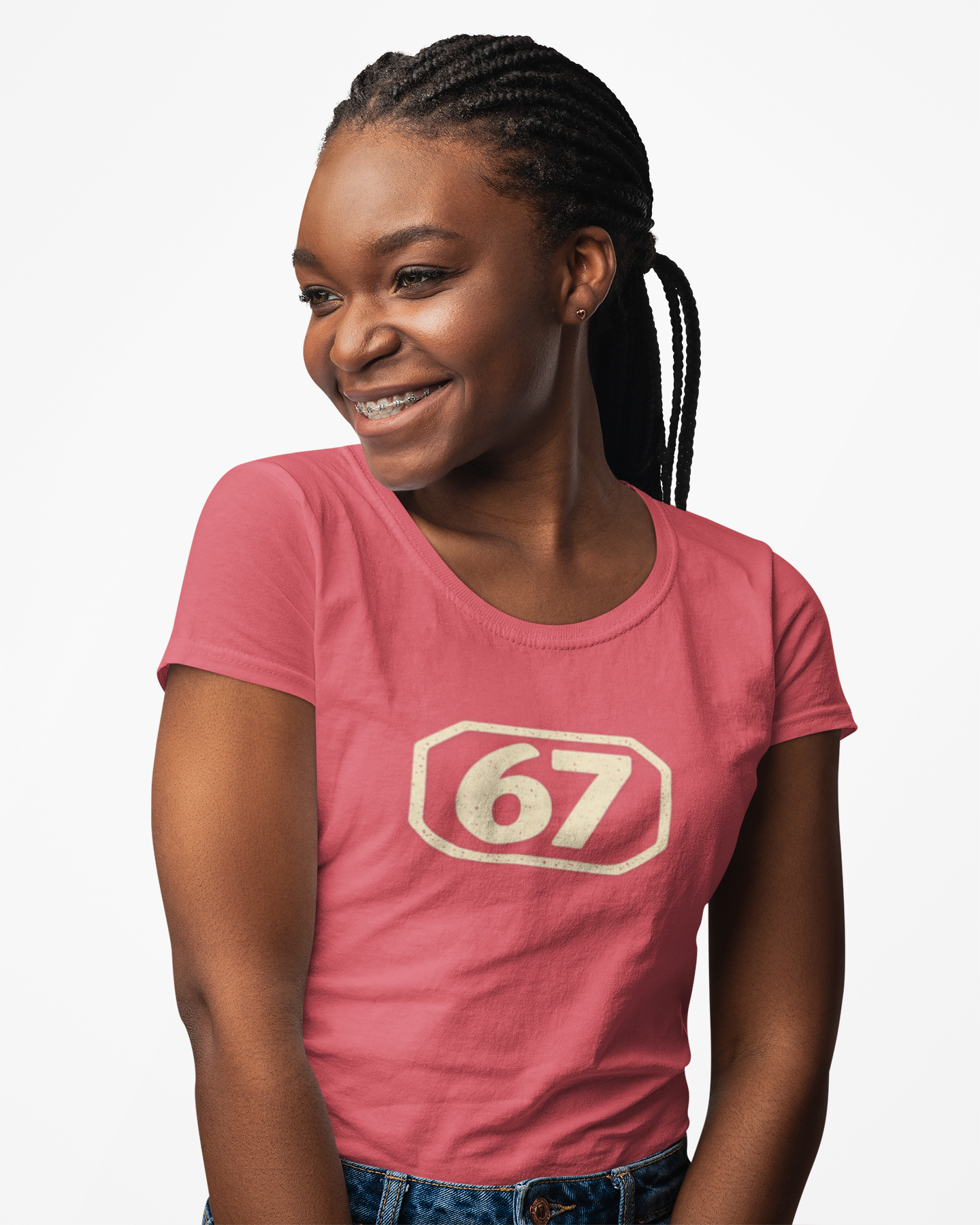 67 Badge Tee | Vintage Everyday Graphic T-Shirt