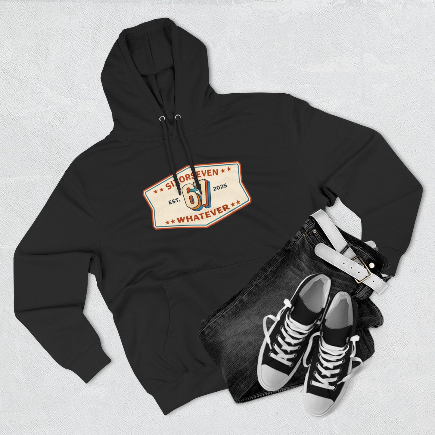 sixorseven 67 Badge Hoodie