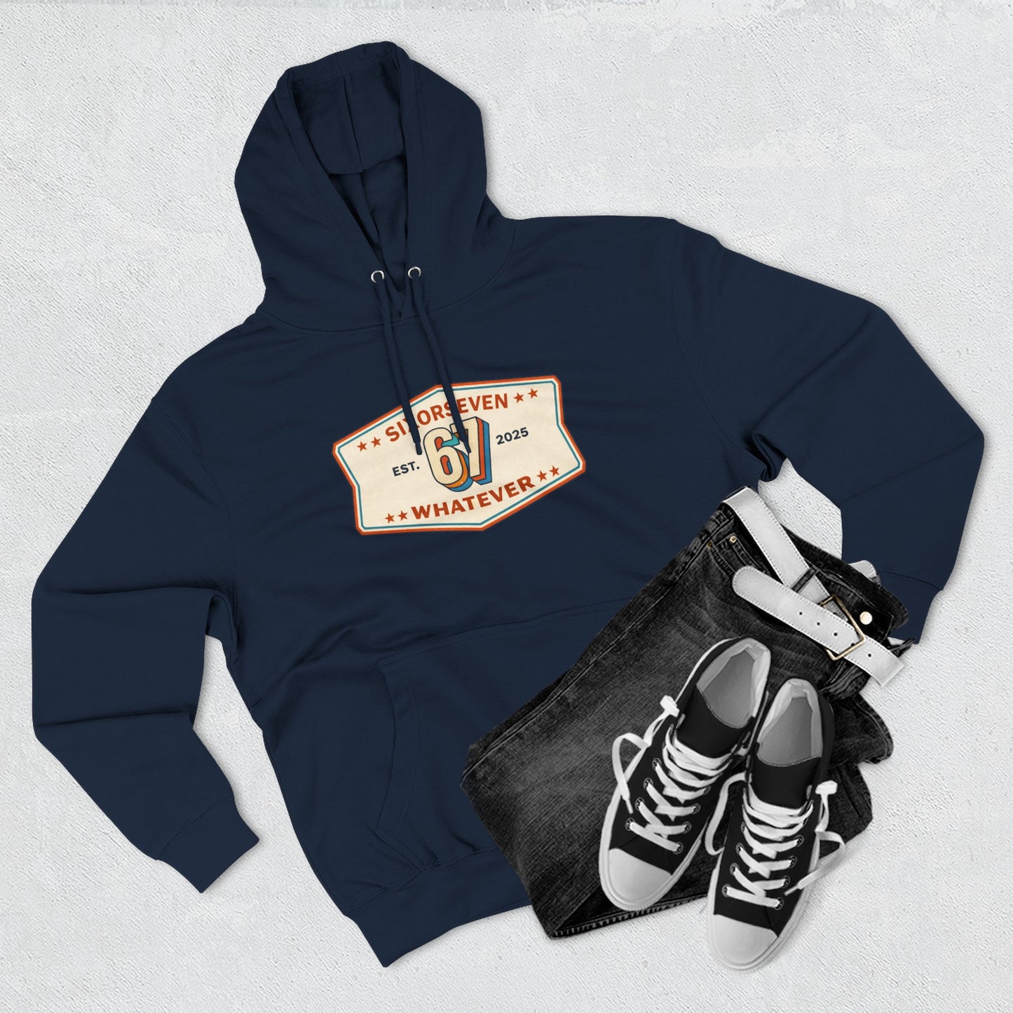 sixorseven 67 Badge Hoodie